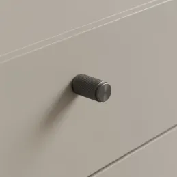 Gumbast ročaj LAYLA / Črni grafit