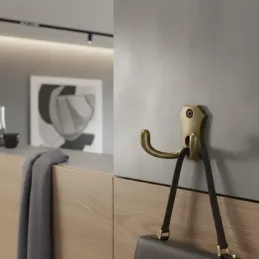 Obešalnik MIKEL M / medeninasta patina
