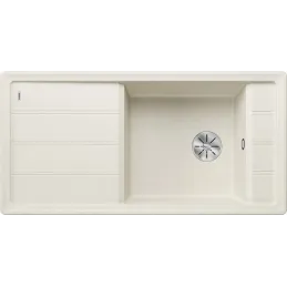 Pomivalno korito iz keramike Blanco FARON XL 6 S / Bela soft