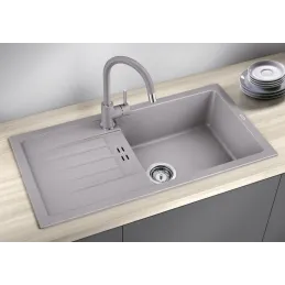 Granitno pomivalno korito Blanco FAVUM XL 6 S / Črna