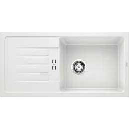 Pomivalno korito iz keramike Blanco FAVUM XL 6 S / Bela