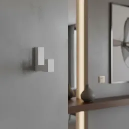 Obešalnik TELGADO S / bela matirana