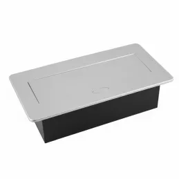 Izvlečna električna vtičnica 3 × 230 V / aluminij