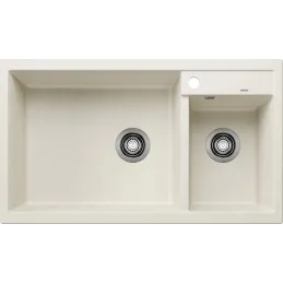 Granitno pomivalno korito Blanco METRA 9 / Soft bela
