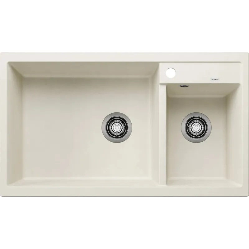 Granitno pomivalno korito Blanco METRA 9 / Soft bela