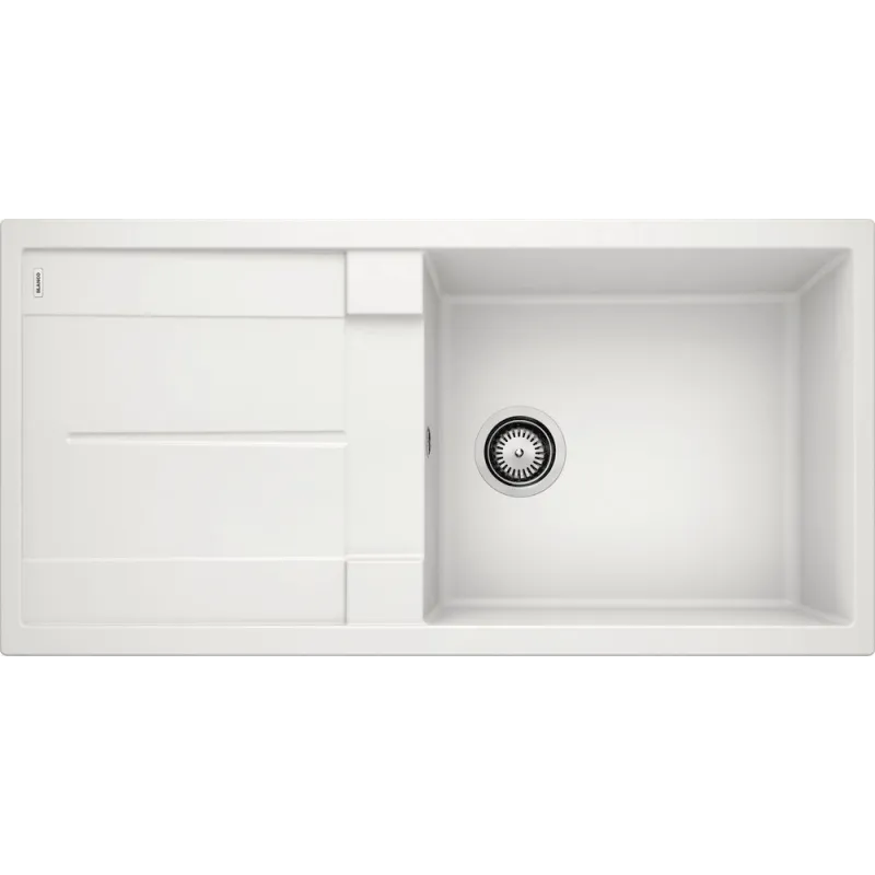 Pomivalno korito iz keramike Blanco METRA XL 6 S / belo