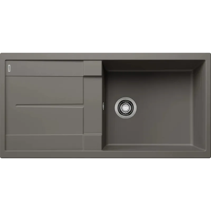 Granitno pomivalno korito Blanco METRA XL 6 S / vulkansko siva