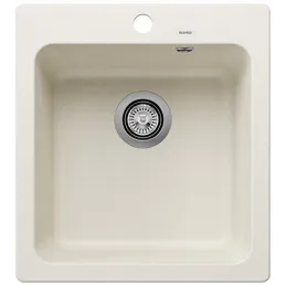 Kamnito pomivalno korito Blanco NAYA 45 / Soft bela