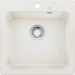 Pomivalno korito iz keramike Blanco NAYA 5 / Bela
