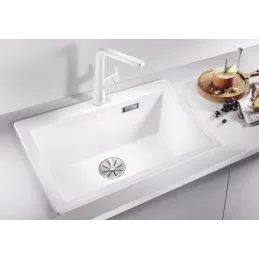 Granitno pomivalno korito Blanco PLEON 6 / Skalno siva