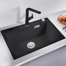 Pomivalno korito iz kamenine Blanco PLEON 6 / Soft bela