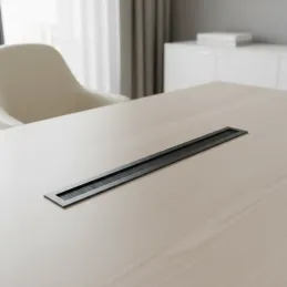 Prehod za kable MERIDA SLIM / Črna matirana
