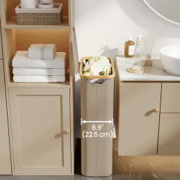 Koš za perilo SOFT 60 l / rjava