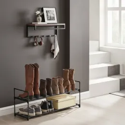 Stojalo za čevlje EKKO LINE DUO / Mat črna