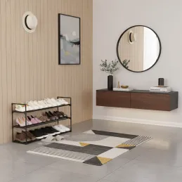 Stojalo za čevlje EKKO LINE / Mat črna