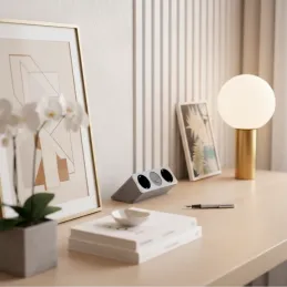 Namizna vtičnica VISION SCHUKO 2 × 230 V + 2 × USB za polnjenje / Siva