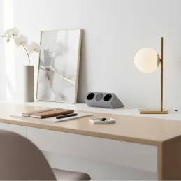 Namizna vtičnica VISION SCHUKO 2 × 230 V + 2 × USB za polnjenje / Siva