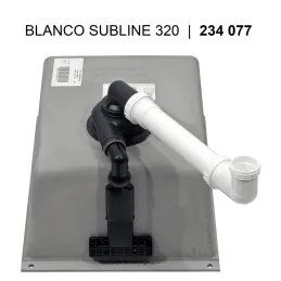 Pomivalno korito iz keramike Blanco ROTAN 700 U