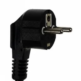 Izvlečna električna vtičnica MODERO SCHUKO 3x230V / mat črna