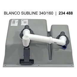 Pomivalno korito iz keramičnega materiala Blanco SUBLINE 500 U