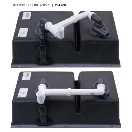 Granitno pomivalno korito Blanco SUBLINE 340 / 160 U / desno