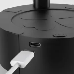 Samodejni dozirnik vode z USB-polnjenjem / Črna