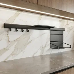 Viseči komplet polic OXXO I 900 mm / antracit