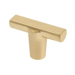 Ročaj v obliki gumba LIZA / Brušeno zlato