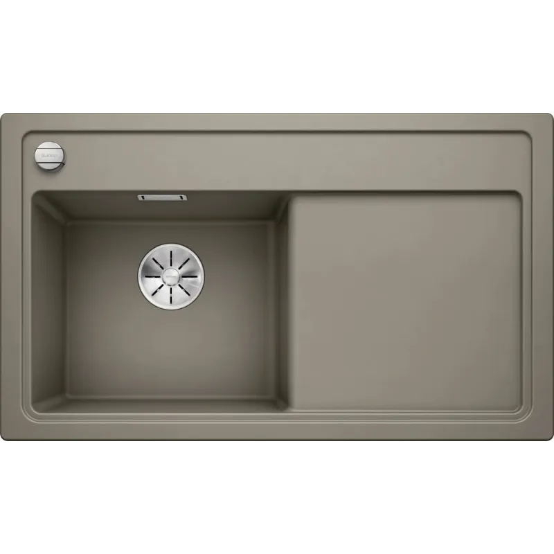 Granitno pomivalno korito Blanco ZENAR 45 S z ekscentrom / Tartufo, levo