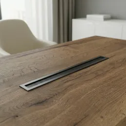 Prehod za kable MERIDA SLIM / Črna matirana