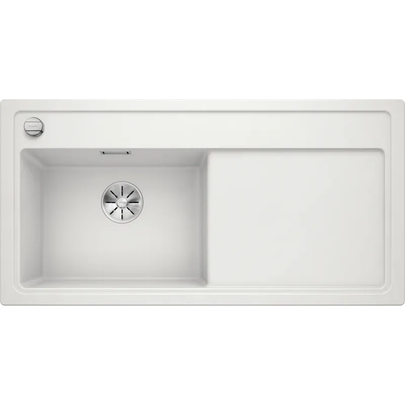 Pomivalno korito iz keramičnega granita Blanco ZENAR XL 6 S / z ekscentrom / levo