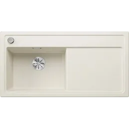 Granitno pomivalno korito Blanco ZENAR XL 6 S / z ekscentrom / levo