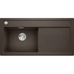 Granitno pomivalno korito Blanco ZENAR XL 6 S / z ekscentrom / levo