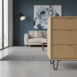 Pohištvena noga WIRE / Mat črna