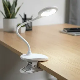 Namizna LED-svetilka s pritrditvijo na mizo 4 W ALBO / Bela