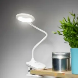 Namizna LED-svetilka s pritrditvijo na mizo 4 W ALBO / Bela