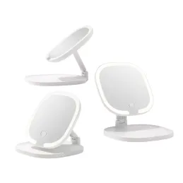 Kozmetično ogledalo z LED-osvetlitvijo LIANO / Bela