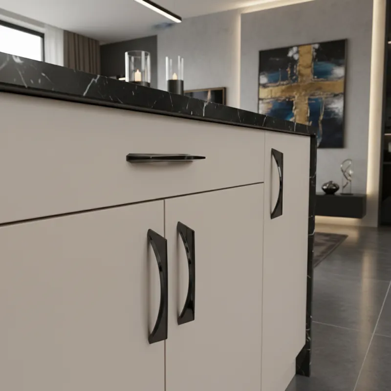 Ročaj MADRID / Sijajni antracit