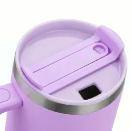 Termo lonček za napitke TROPHY 1200 ml / Vijolična