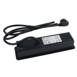 Električni razdelilnik EUROBOX 2x230V + 1xUSB C+A SCHUKO / Črna matirana