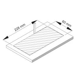 Električni razdelilnik EUROBOX 2x230V + 1xUSB C+A SCHUKO / Črna matirana