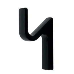 Obešalnik ORLEA / Mat črna