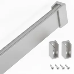 Viseča palica 1 m SLIM za LED-trak z zaključki / Aluminij