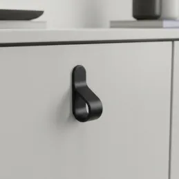 Gumb DROP / mat črna