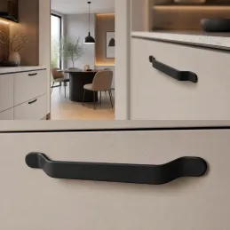 Ročaj DROP / Mat črna