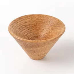 Leseni gumb APOLO / lakiran hrast