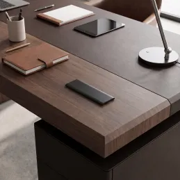 Notranji vtični razdelilnik SLIM BOX SCHUKO 3 × 230 V + USB / mat črna