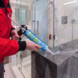 Univerzalni acetatni silikon 280 ml / prozoren