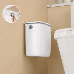 Koš za odpadke BIBA za na vrata 11 l / bel