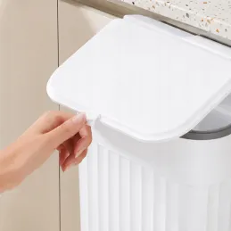 Koš za odpadke BIBA za na vrata 11 l / bel
